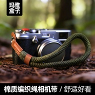 Retro Braided Rope Camera Wristband Strap Suitable for Sony A6400A7C Nikon ZfcZ50 Fuji X-S10XT5