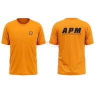 READYSTOCK Tshirt Angkatan Pertahanan Awam Malaysia APMM Ms. Mr. Clothing t shirts Size kids100CM-16