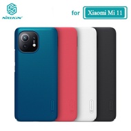 for Xiaomi Mi 11 Case Nillkin Frosted Shield PC Back Cover For Xiaomi Mi 11 Ultra Mi11 Lite/11 PRO Case With Phone Holder