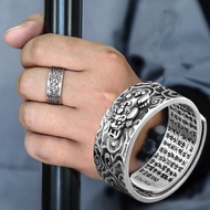 [จุดประเทศไทย!]ปี่เซียะ แหวน แหวนผู้ชาย แหวนคู่ แหวนผู้ชายเท่ๆ แหวน เท่ๆ แหวนเงิน แหวนปี่เซียะ แหวนยันต์ห้าแถว ยันต์ห้าแถว แหวนทอง แหวนพระ แหวนมงคล แหวนนำโชค แหวน แหวนสีทอง แหวนมีคาถา แหวนเสริมดวง แหวนผู้หญิง Buddha Ring แหวนไทเทเนียมแฟชั่นสำหรับทุกเพศ