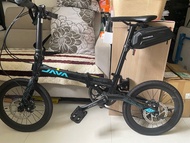 Java x2 16吋 9速摺疊單車（前後快拆、碟剎）