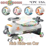 Airplane Car Ride On Car for kids ride on Toys Baby Car Twist Car swing car with Bluetooth Music