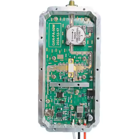 50W GAN RF Module 200-300MHZ 500-700MHZ 900-1000MHZ 2400-2500MHZ 3300-3500MHZ 4000-4200MHZ 5.8G 6000