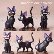 JiaShuo Baby Toy Blind Box 6pcs set Toys Black Cat Guess Bag Animal Dolls Anime Figures