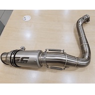 65MM KTM DUKE 200 RC200 V1 MUFFLER EXHAUST