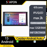 STAPON 9inch for toyota rav4 2019-2024 Android15 64 128 256GB RAM IPS android OCTA CORE DSP 4G LTE 3
