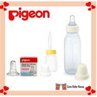 PIGEON Bottle for Cleft Lip or Palate/Bottle with Long Silicone Nipple/Nipple for Cleft Bottle