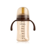 แก้วน้ําเด็ก MiniTutu Nano Silver PP Baby Bottle สําหรับทารกแรกเกิดถึง 3 ปีด้วยการออกแบบซิลิโคนกันรั่ว