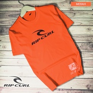 Vintage Style Rip Curl T Shirt Very Thick Cotton Casual Streetwear 4.21