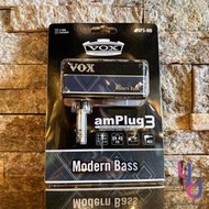 【全新第三代】分期免運 贈電池 Vox Amplug 3 Modern Bass 電貝斯 口袋 音箱 鼓機 破音 效果器