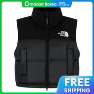 เสื้อกั๊ก The North Face รุ่น White Label Novelty Nuxi Down Vest แบบสั้น สีดำ รุ่น NV1DR81J