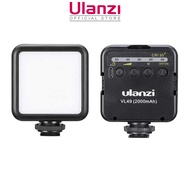 Ulanzi VL49 Rechargeable Mini LED Light / VL49 Rechargeable Mini RGB Light / W49 Mini LED Light