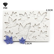 PND 3D Mini Rose Flower Leafs Silicone Mold DIY Fondant Chocolate Sugarcraft Cake Decor Baking Tools