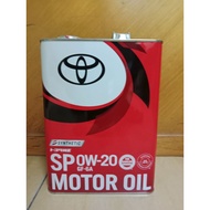 TOYOTA SP GF-6A 0W-20  Engine Oil 4L (TOYOTA JAPAN)