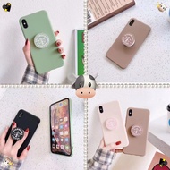 ﺴ✲☑Candy Case With Starbucks Ring Holder Oppo A33 A37 A39 A57 A59 F1s A71 A83 A5 A9 2020 F3 F7 F9