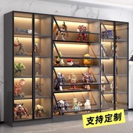 訂製玻璃展示櫃 儲物櫃 手辦展示櫃 玩具模型展示櫃Glass display case