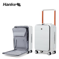 Hanke Wide Handle Carry on Luggage 22x14x9 Airline Approved, Trunk Luggage with Front Pocket(20/24''