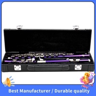 【NEW】Portable  Flute Storage Box 16 Holes Flute Case
