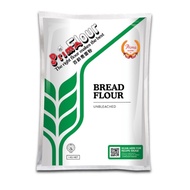 Prima High Protein Ubleached Bread Flour/Tepong Roti/Non-Bleached High-Gluten Flour 1kg