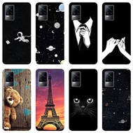 VIVO V21e Case Cartoon Silicone TPU Back Cover VIVO V21 5G V 21e VIVOV21 2021 Soft Phone Casing