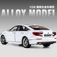 Honda Tenth Generation Accord Model Simulation Alloy 1: 24 Car Model Large Car Toy Boy Collection Or