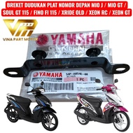 Front License Plate Holder Bracket Mio J Mio GT Fino FI Soul GT 115 Xride Old 54P-H454E-00 Original 