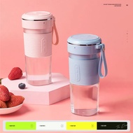 (SG local)6 Blades Portable Blender Bottle Personal Size Juicer mini Blender machine with Travel Lid and USB Rechargeable fruits mixer electric juicer