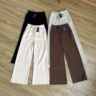 JIWOO CULLOTES PANTS / imported culotte knit trousers