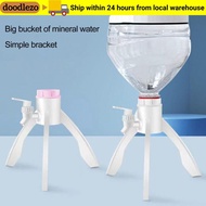 DOODLEZO Water Bottle Faucet, Bottled Water Outlet Bracket Water Dispenser, 4L-6.5L Bracket Outlet W