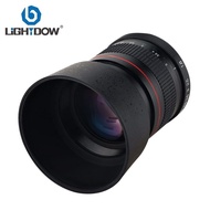 85mmF1.8 aperture fixed focus portrait manual focus domestic lens suitable for Nikon Canon Sony micro single port camera