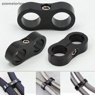 ont  Universal AN4 AN6 AN8 AN10 Billet Oil Fuel Water Hose Tube Seprator Divider Clamp Aluminum Line