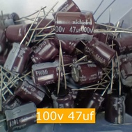 Elco Capacitor 100v 47uf Capacitor Good Quality