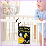 Baby Photo Albums First Baby Photo Albums 4x6 Pictures Hold 4x6 Pictures Soft Cloth Book with Safe M