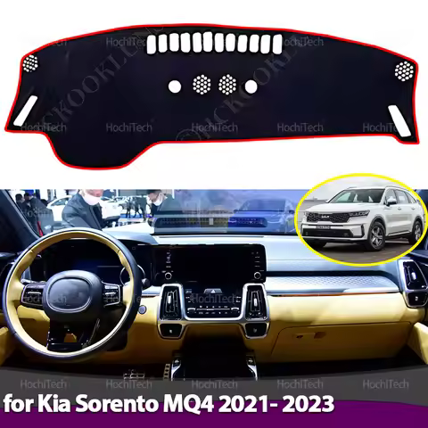 For Kia Sorento MQ4 2021 2022 2023 Dashboard Cover Board Anti-Slip Mat Protect Pad Car Sunshade Carp