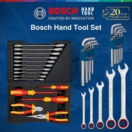 Bosch Exclusive Hand Tool Set, Spanner Set, Plier Set, Allenkey Set, VDE Tool Set [20 Years Warranty