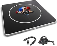 FBSPORT Wrestling Mat for Outdoor and Indoor, Jiu Jitsu Mats, PVC Landing Training Mat for Gymnastic