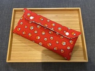 Handmade 手作 Switch cover bag switch holder nintendo 紅色 達摩 red 遊戲機 保護套 保護袋