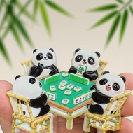Mahjong Panda Bottle Opener Screwdriver Refrigerator Sticker Magnetic Chengdu Tourist Souvenir Creat