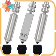 Quick-Swap for   X Combo 3PK 0.25MM Integrated Hardened Steel Nozzles and 3PK Silicone Covers