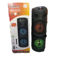 ✅100% Original Lucky BK-8820 Karaoke Stereo Portable Wireless Bluetooth Speaker With Free Mic