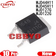 10pcs MJD44H11T4G TO-252 4H11G J44H11G MJD44H11 MJD45H11T4G MJD45H11 J44H11G MJD122G MJD127G J122G J