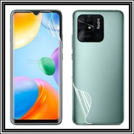 HANS!! BO0M ! Hydrogel CLEAR FRONT BACK XIAOMI Redmi 13 13C 12 12C 10 2022 10-5G 10A 10C 9 9i 9A 9C 
