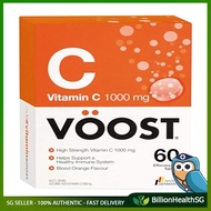 [sgseller] Voost Vitamin C Blood Orange Effervescent Vitamin Supplement 60 Tabs - [] []