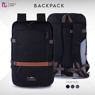 Trendy 25L Waterproof Men's Laptop Backpack - Trendy Men's Backpack in Navy, Black, and Grey