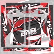 Decal Sangkar Lovebird BnR Carbon 4 Colour