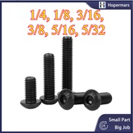 10.9 Grade Inch Screw US Round Head Hexagon Screw 1/4, 1/8, 3/16, 3/8, 5/16, 5/32 【HC-SG】