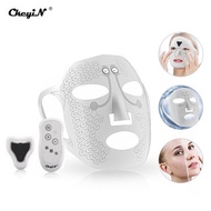 ◄CkeyiN Silicone Facial Mask Electric EMS Face Massager Face Slimming Machine Anti Wrinkle Microcurr