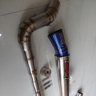 ❀ ❤ DAENG MUFFLER for TMX 125/155 / RUSI /MOTORSTAR/PINOY/EXT/RACAL/ with silencer ( high mount )
