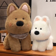 [48H Shipping] Trendy and popular cute West Highland puppy plush toy for children, a birthday gift f