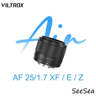 Viltrox 25mm f1.7 Air APS-C Auto Focus Lens for Sony E mount